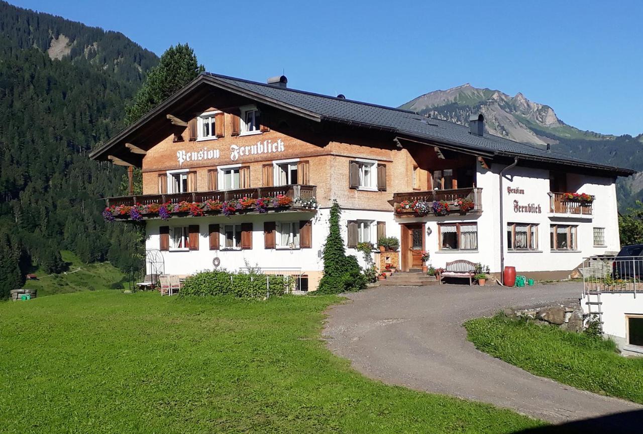 Fernblick Fruehstueckspension Schoppernau Esterno foto