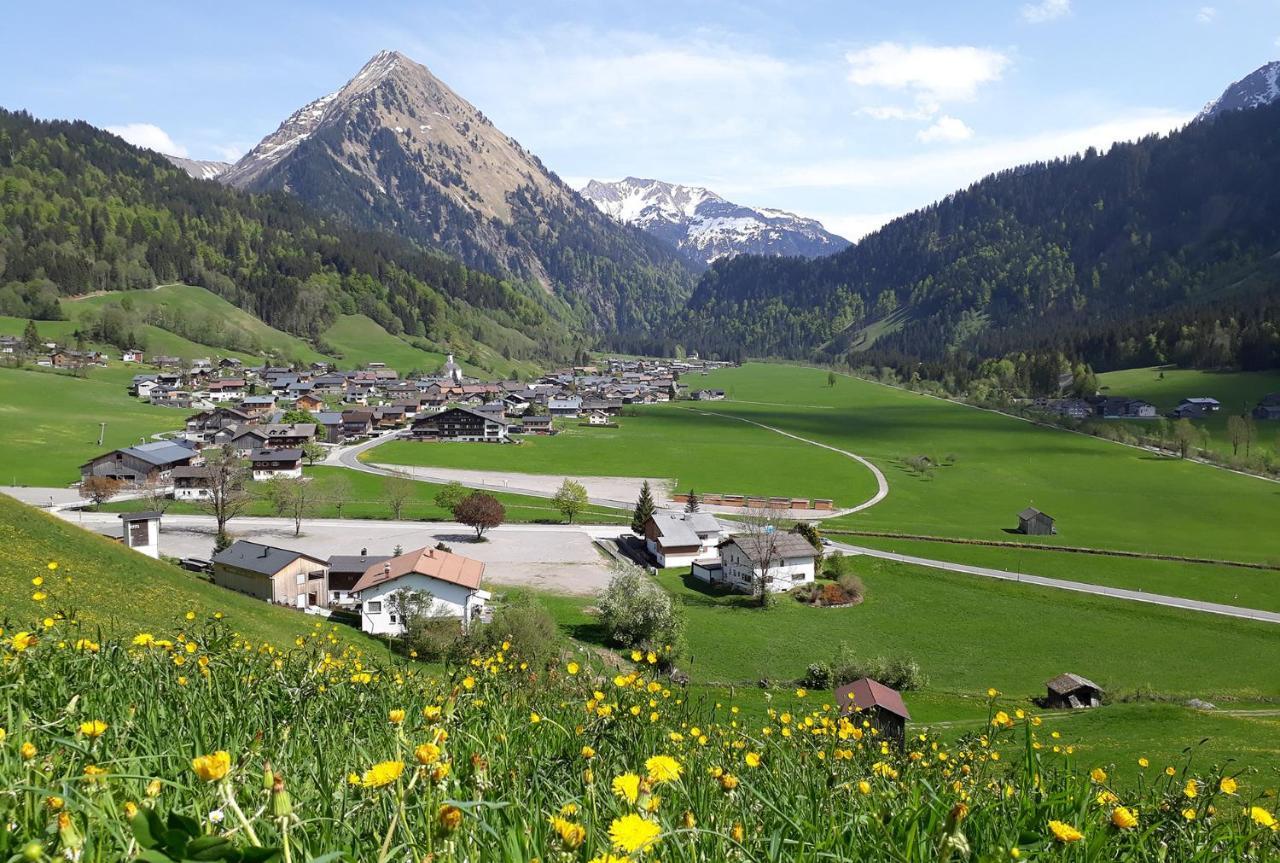 Fernblick Fruehstueckspension Schoppernau Esterno foto