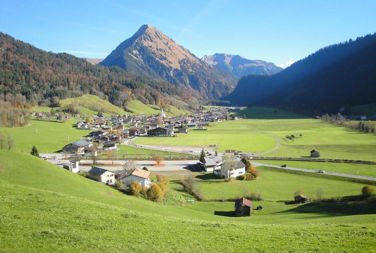 Fernblick Fruehstueckspension Schoppernau Esterno foto