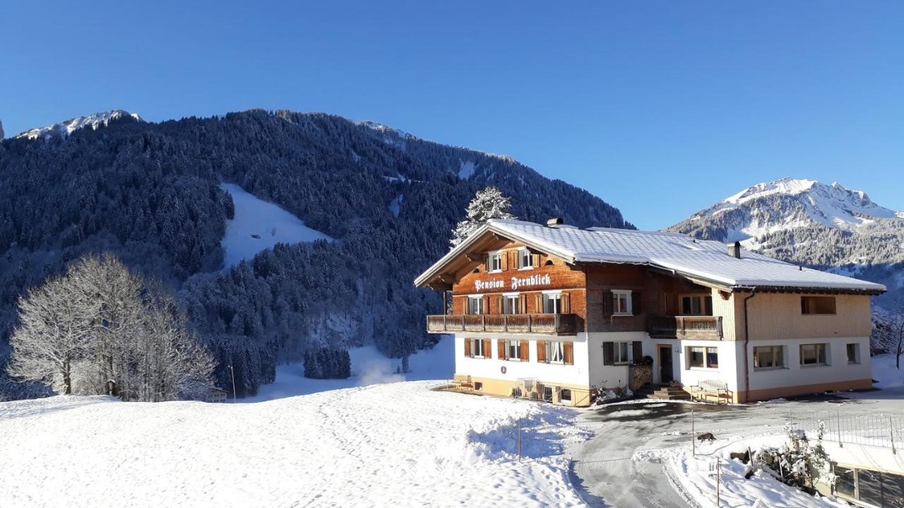 Fernblick Fruehstueckspension Schoppernau Esterno foto