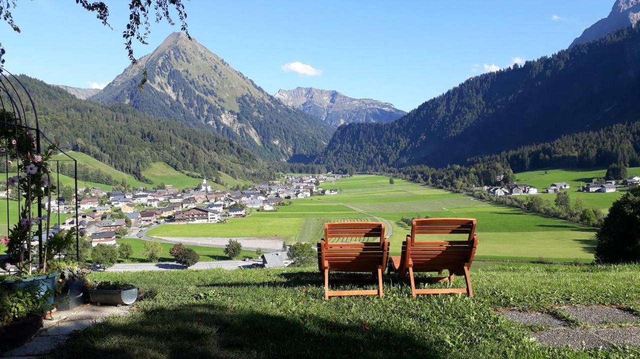Fernblick Fruehstueckspension Schoppernau Esterno foto