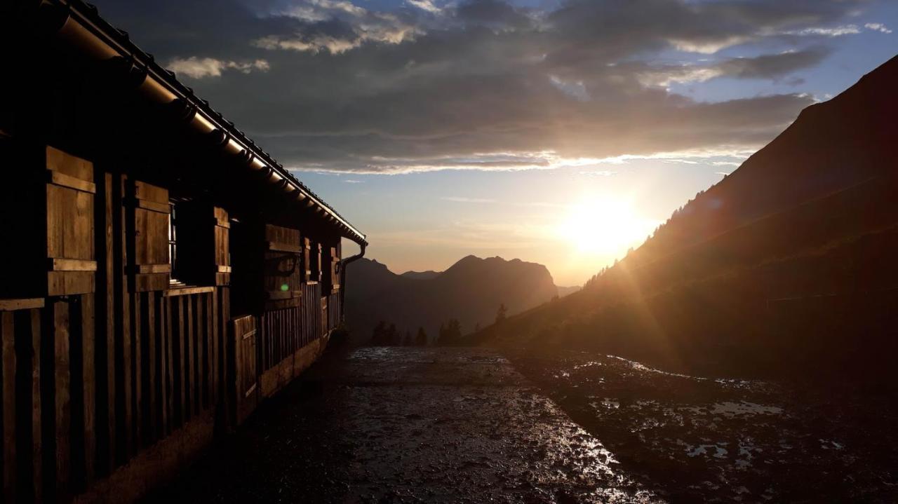 Fernblick Fruehstueckspension Schoppernau Esterno foto