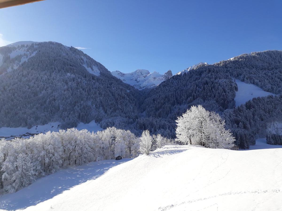 Fernblick Fruehstueckspension Schoppernau Esterno foto