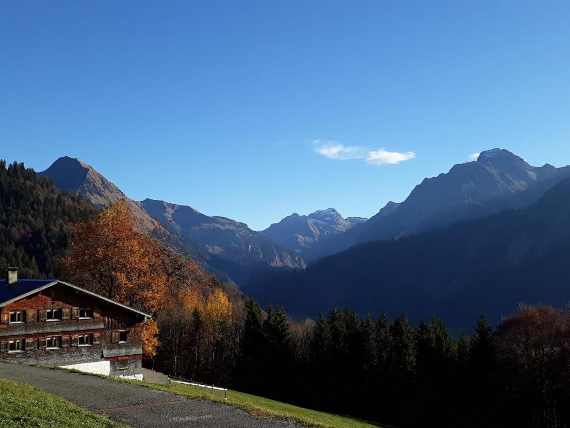 Fernblick Fruehstueckspension Schoppernau Esterno foto