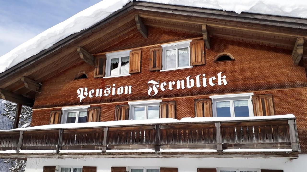 Fernblick Fruehstueckspension Schoppernau Esterno foto