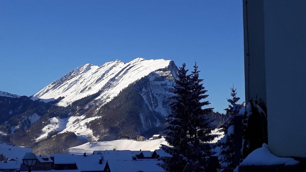 Fernblick Fruehstueckspension Schoppernau Esterno foto