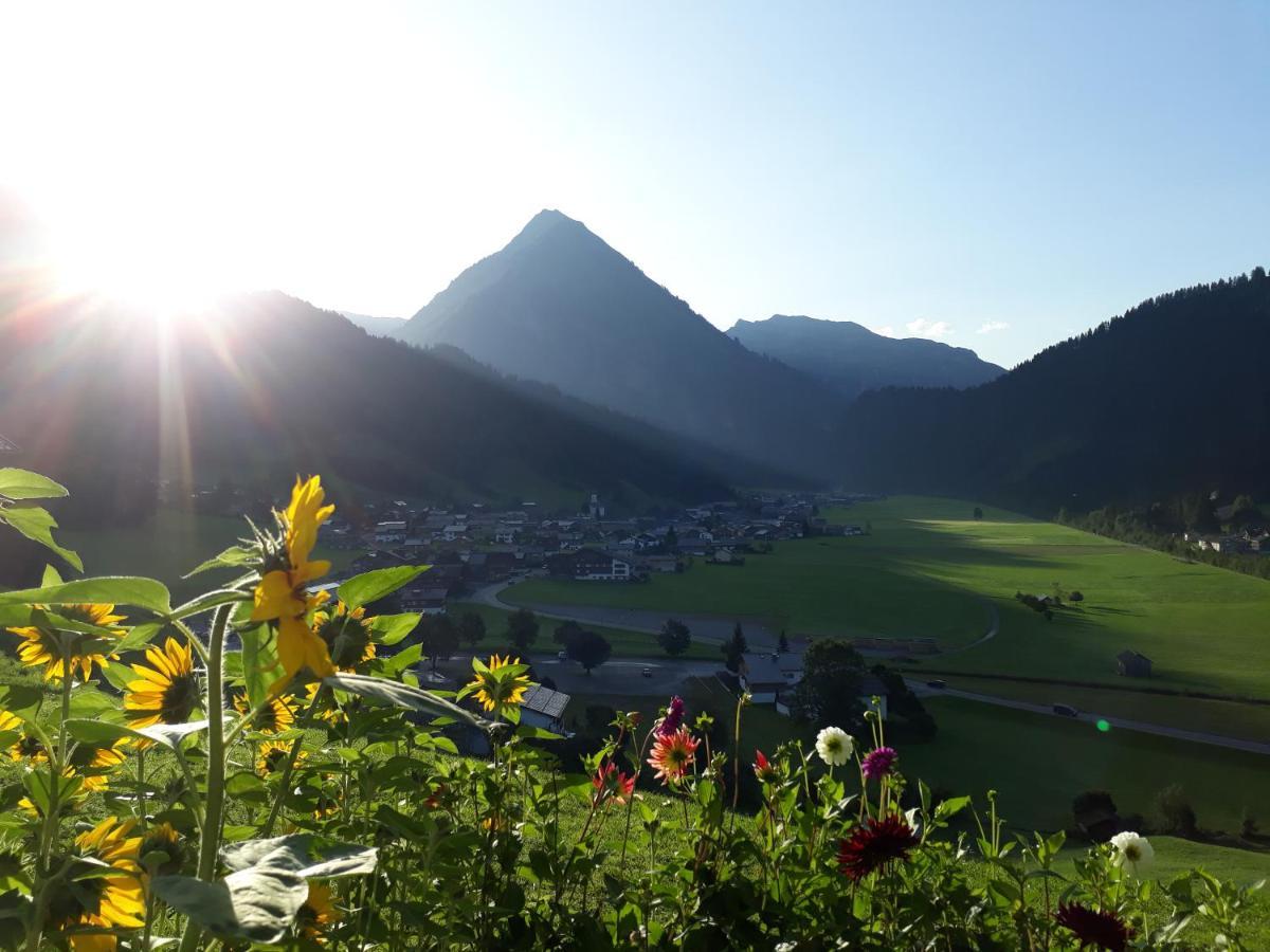 Fernblick Fruehstueckspension Schoppernau Esterno foto